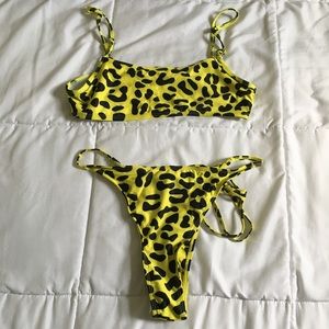 Cheetah Print Bikini